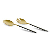 Brilliant - KIMONO GOLD SALAD SERVER SET Home & Kitchen