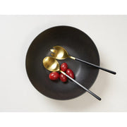 Brilliant - KIMONO GOLD SALAD SERVER SET Home & Kitchen