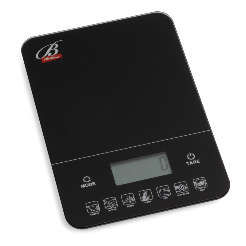 Brilliant - KITCHEN - NUTRITION SCALE BLACK Home & Kitchen