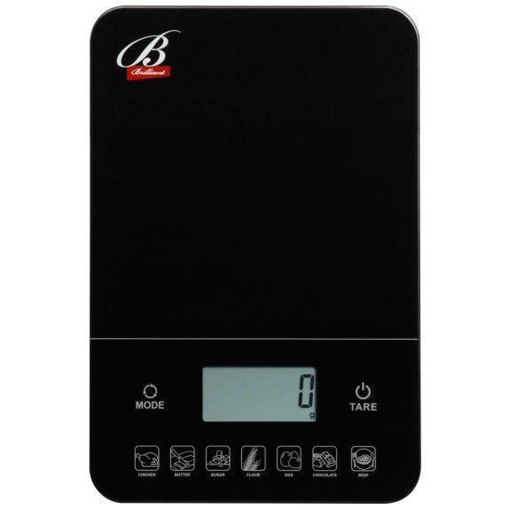 Brilliant - KITCHEN - NUTRITION SCALE BLACK Home & Kitchen