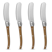 Brilliant - LAGOUILE CHEESE/BUTTER KNIFE NATURAL SET/4 Home & Kitchen