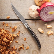 Brilliant - LAGOUILE STEAK KNIFE BLACK SET/4 Home & Kitchen