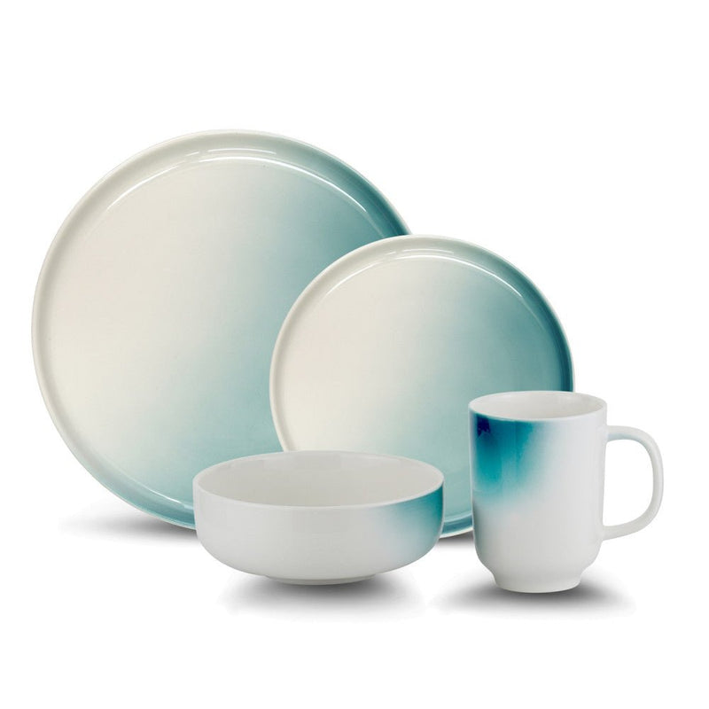 Brilliant - LUSTER GREEN DINNERSET 16PC Home & Kitchen