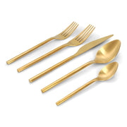 Brilliant - MAISON H - 20PC SET GOLD 18/10 Home & Kitchen