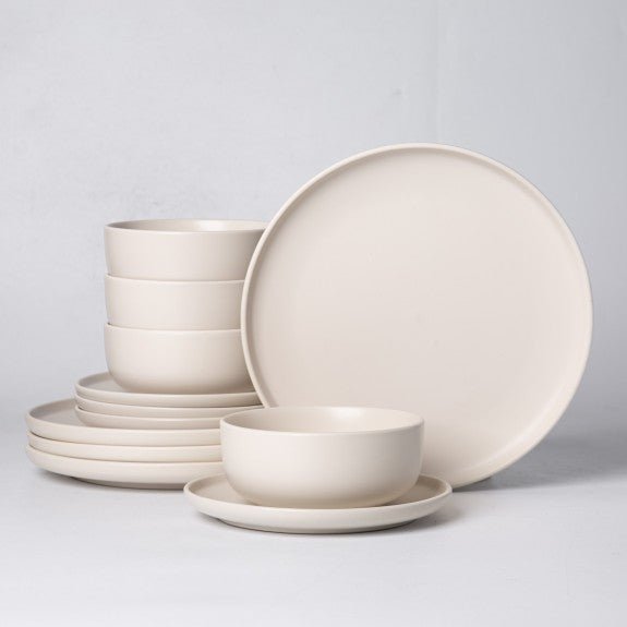 Brilliant - MIRAGE CREAMY PASTA PLATE 22CM S/4 Home & Kitchen