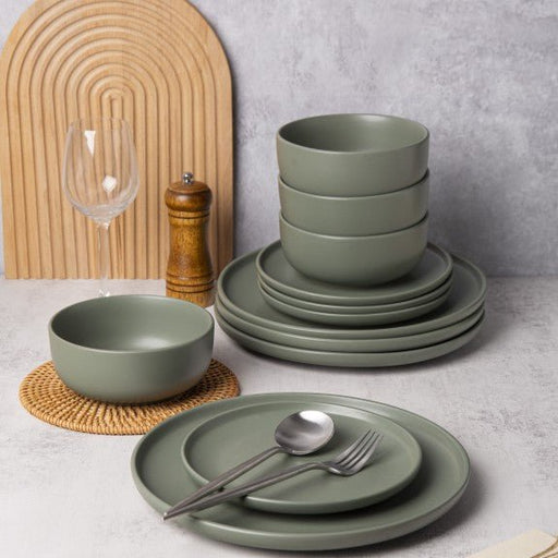 Brilliant - MIRAGE OLIVE PASTA BOWL 22CM SET/4 Home & Kitchen