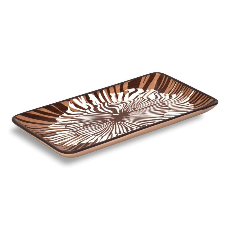 Brilliant - MOCHA RECT.PLATE 22X12CM Home & Kitchen