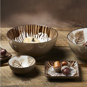 Brilliant - MOCHA/FEUILLAGE BOWL 10CM Home & Kitchen