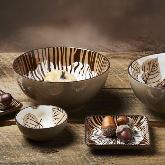 Brilliant - MOCHA/FEUILLAGE BOWL 10CM Home & Kitchen