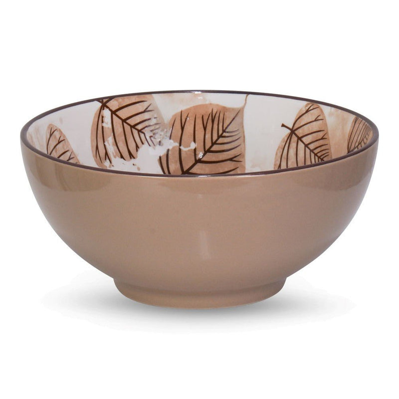 Brilliant - MOCHA/FEUILLAGE BOWL 20CM Home & Kitchen