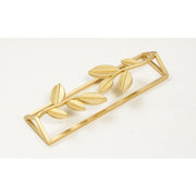 Brilliant - NAPKIN RING FLAT - VINTAGE GOLD S/4 Home & Kitchen