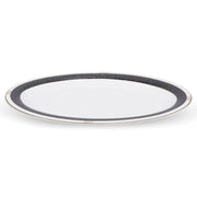 Brilliant - NORMAND BLACK OVAL PL. 14" Home & Kitchen