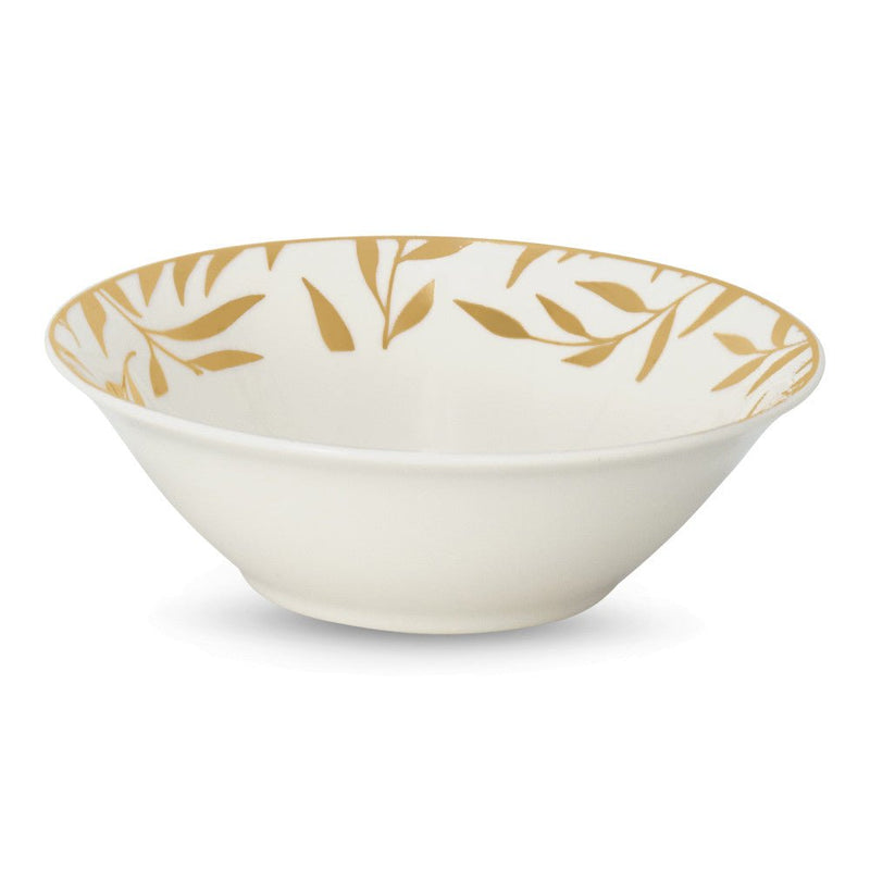 Brilliant - OLIVE LEAVES GOLD FRUIT NAPPY SET/6 Home & Kitchen