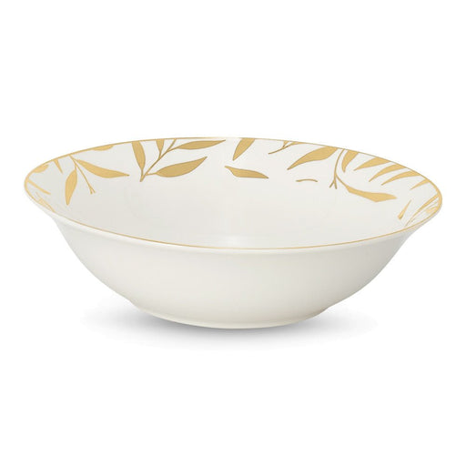Brilliant - OLIVE LEAVES GOLD SALAD BOWL 9" Home & Kitchen