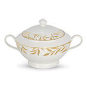 Brilliant - OLIVE LEAVES GOLD TUREEN 4L Home & Kitchen