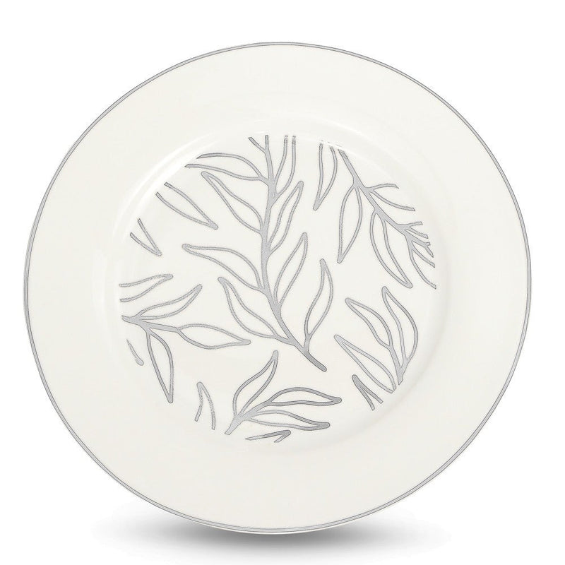 Brilliant - OLIVE LEAVES PLATINE B&B PLATE SET/6 Home & Kitchen
