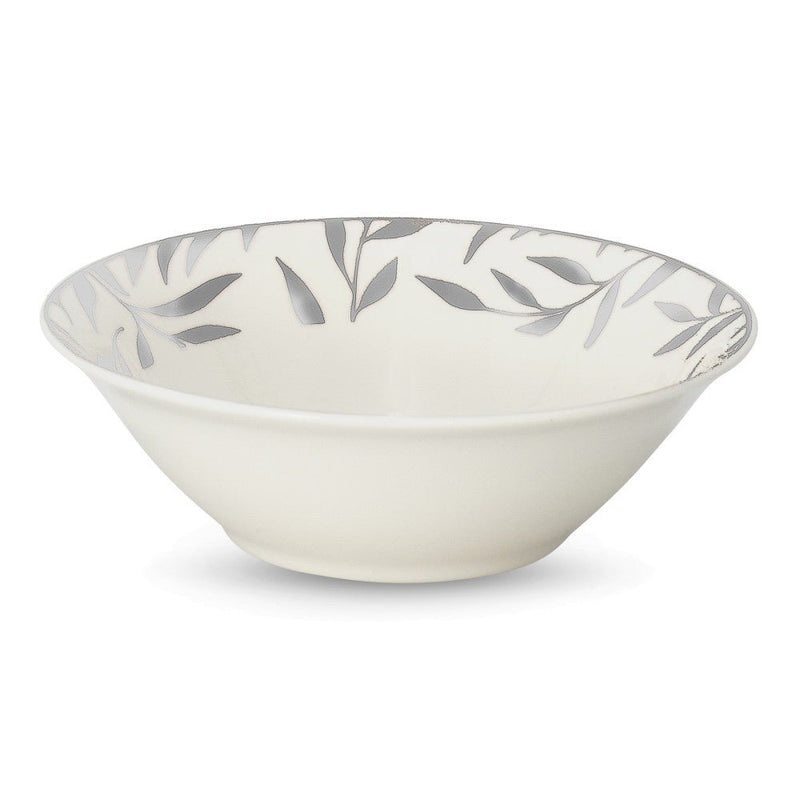 Brilliant - OLIVE LEAVES PLATINE FRUIT NAPPY SET/6 Home & Kitchen