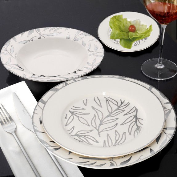 Brilliant - OLIVE LEAVES PLATINE TUREEN 4L Home & Kitchen