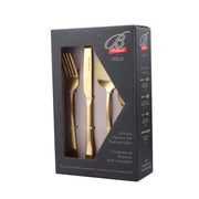 Brilliant - OSLO 16PC FLATWARE GOLD Home & Kitchen