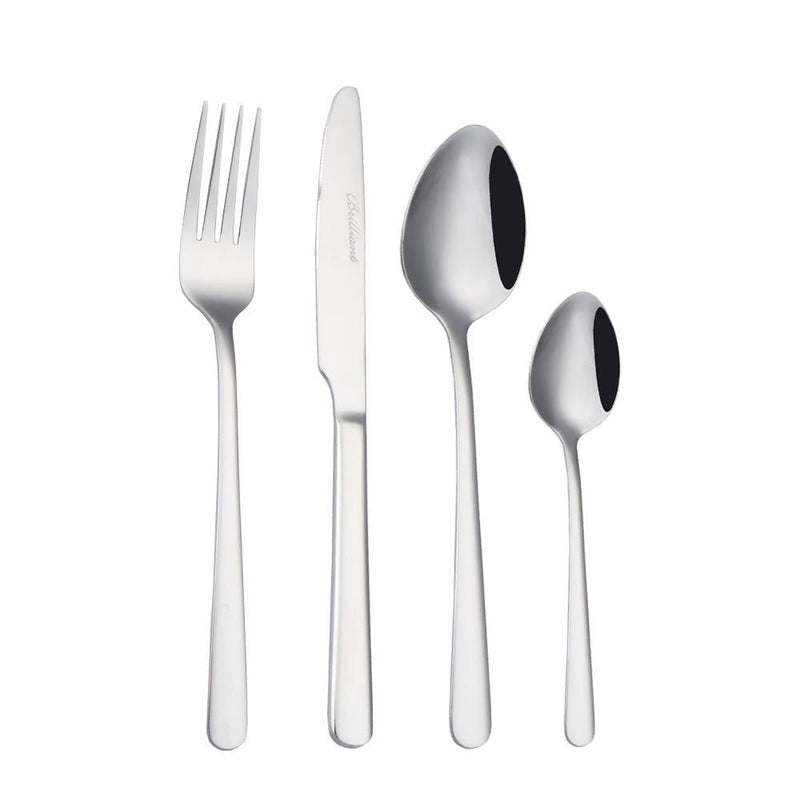 Brilliant - OSLO 16PC FLATWARE SS Home & Kitchen