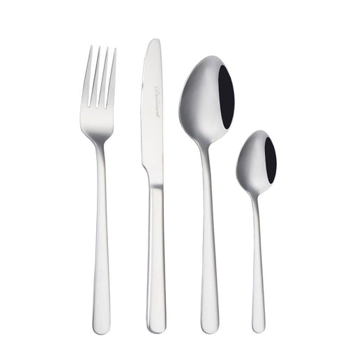 Brilliant - OSLO 16PC FLATWARE SS Home & Kitchen