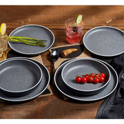 Brilliant - PASTA PLATE BLACK PEBBLE 21CM Home & Kitchen