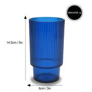 Brilliant - PATIO AQUA HIGHBALL 590 ML - 20 OZ SET/4 Home & Kitchen