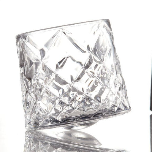 Brilliant - PIROUETTE SPIRALE ASHFORD OLD FASHIONED GLASS S/2 Home & Kitchen