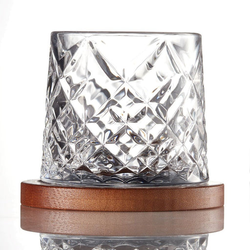 Brilliant - PIROUETTE SPIRALE ASHFORD OLD FASHIONED GLASS S/2 Home & Kitchen