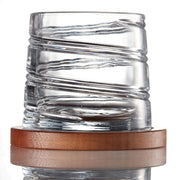 Brilliant - PIROUETTE SPIRALE OLD FASHIONED GLASS S/2 Home & Kitchen