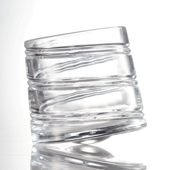 Brilliant - PIROUETTE SPIRALE OLD FASHIONED GLASS S/2 Home & Kitchen