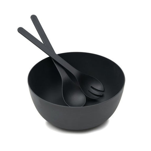 Brilliant - PLA 3PC SALAD SET BLACK Home & Kitchen
