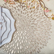 Brilliant - PLACEMAT GOLD 38CM - TEARDROP Home & Kitchen