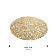 Brilliant - PLACEMAT GOLD (ACTIVATED) 38CM Home & Kitchen