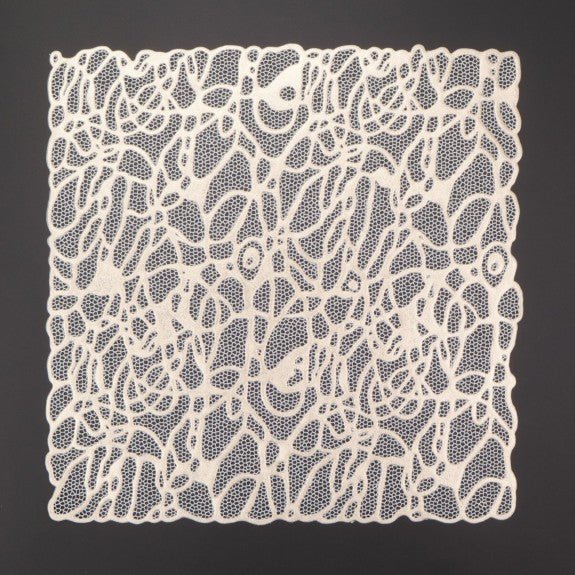 Brilliant - PLACEMAT GOLD SQUARE 38CM Home & Kitchen