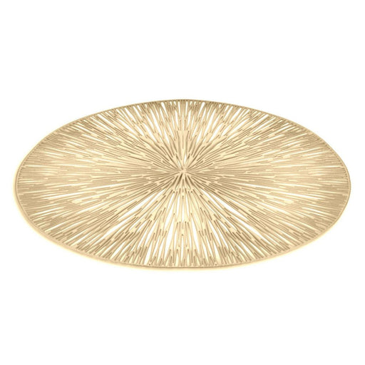 Brilliant - PLACEMAT RD.COSMOS 38CM GOLD S/4 Home & Kitchen