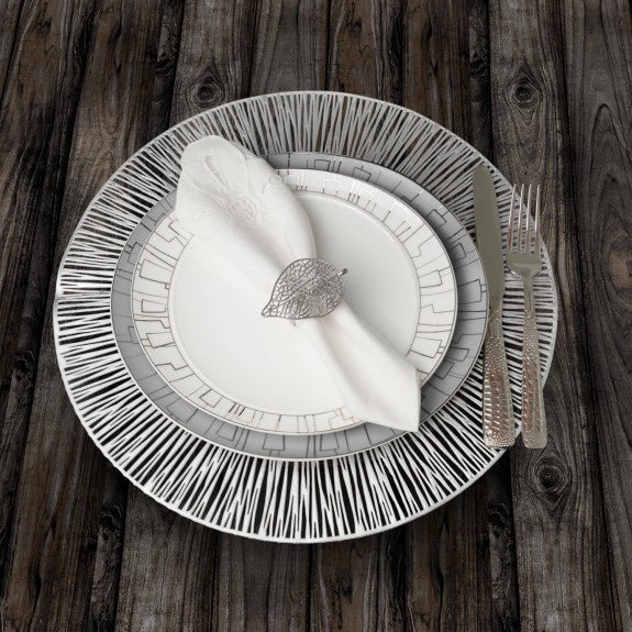 Brilliant - PLACEMAT RD.COSMOS 38CM SILVER S/4 Home & Kitchen