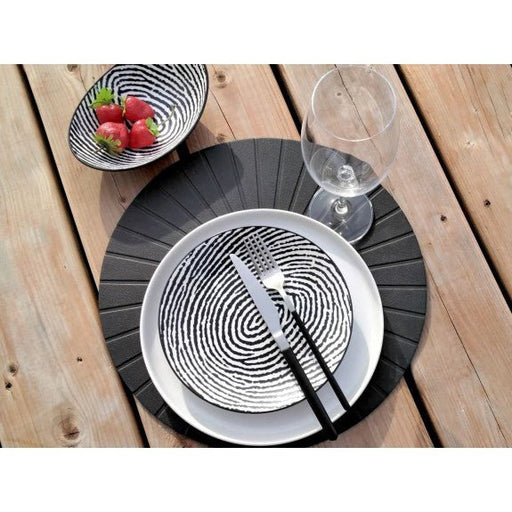 Brilliant - PLACEMAT URBAN BLACK S/4 Home & Kitchen