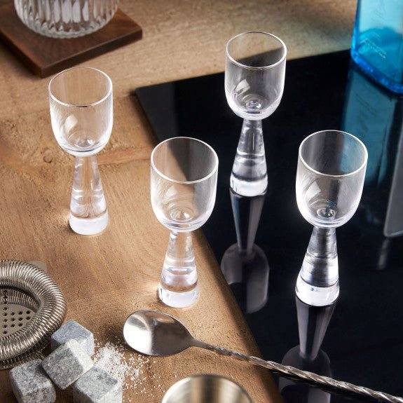 Brilliant - PYRAMIDE SHOT/LIQUEUR 40ML S/4 Home & Kitchen