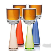 Brilliant - PYRAMIDE SHOT/LIQUEUR MULTICOLOR SET/4 Home & Kitchen