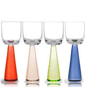 Brilliant - PYRAMIDE SHOT/LIQUEUR MULTICOLOR SET/4 Home & Kitchen