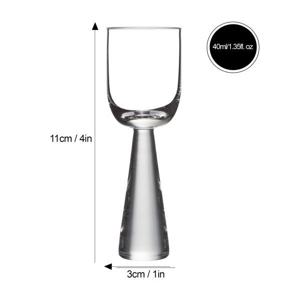 Brilliant - PYRAMIDE SHOT/LIQUEUR MULTICOLOR SET/4 Home & Kitchen