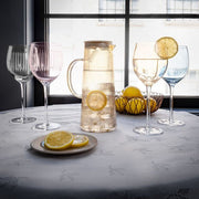 Brilliant - RAINBOW GLO GOBLET 470ML S/4 ASS. COLORS Home & Kitchen