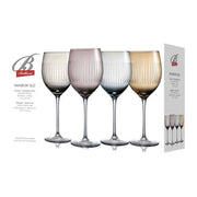 Brilliant - RAINBOW GLO GOBLET 470ML S/4 ASS. COLORS Home & Kitchen