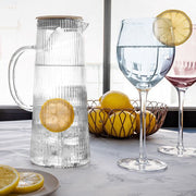 Brilliant - RAINBOW GLO GOBLET 470ML S/4 BLUE Home & Kitchen