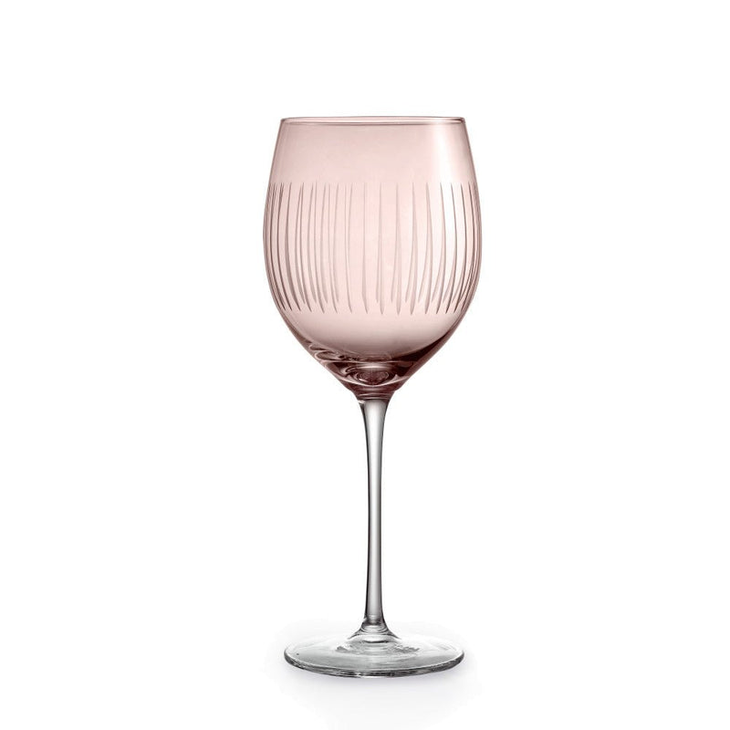 Brilliant - RAINBOW GLO GOBLET 470ML S/4 ROSE Home & Kitchen
