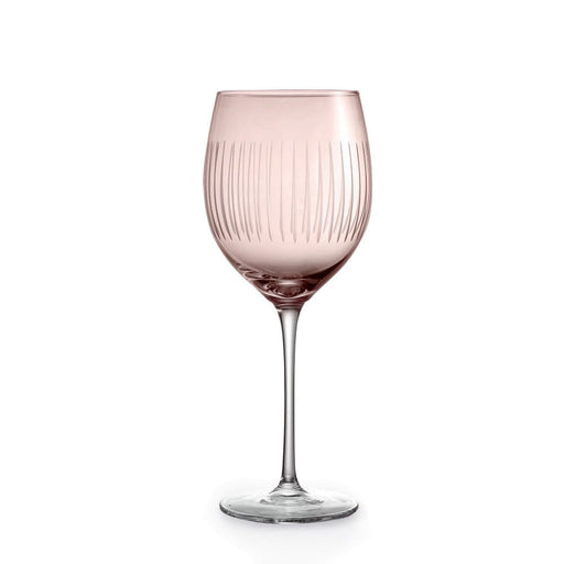 Brilliant - RAINBOW GLO GOBLET 470ML S/4 ROSE Home & Kitchen