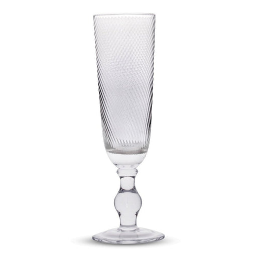 Brilliant - RETRO CLEAR FLUTE 230ML S/4 Home & Kitchen