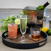 Brilliant - RETRO CLEAR FLUTE 230ML S/4 Home & Kitchen