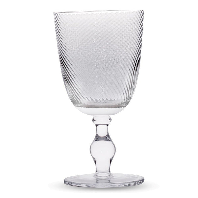 Brilliant - RETRO CLEAR GOBLET 360ML S/4 Home & Kitchen